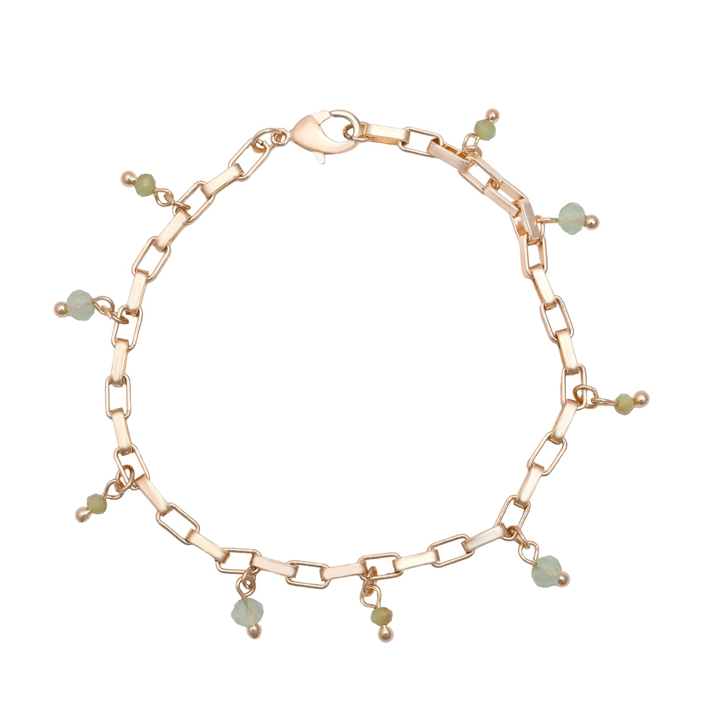 Gold Link Bracelet Set Of 3