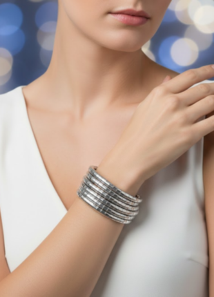 Snake Chain Wrap Layered Bracelet By 2wist Designs