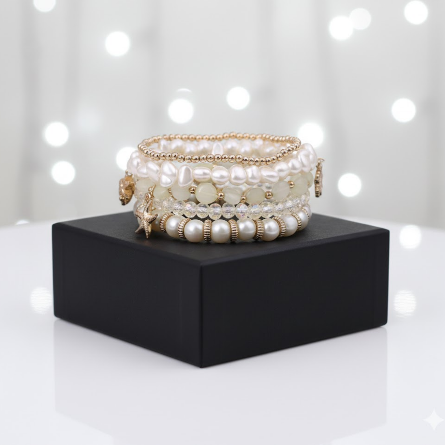 Freshwater Pearl Stretch Bracelet