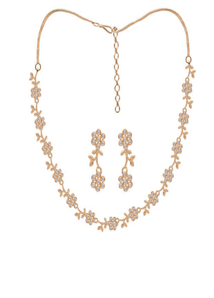 Floral Vine Color Necklace Set By 2wist Designs