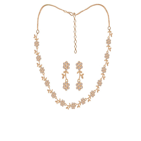 Floral Vine Color Necklace Set By 2wist Designs