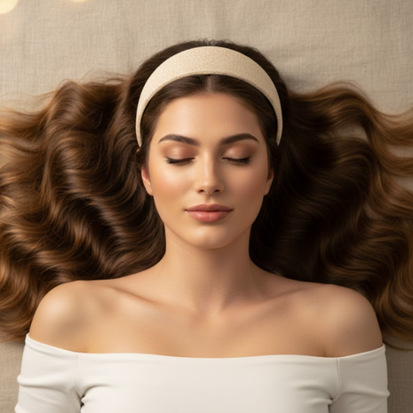 Gold Shimmer Heart Hair Pin By 2wist Designs