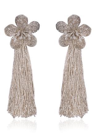 Celestial Star Pink Crystal Drop Earrings By 2wist Designs