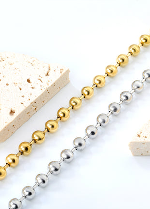 Polished Bead Adjustable Bracelet By 2wist Designs