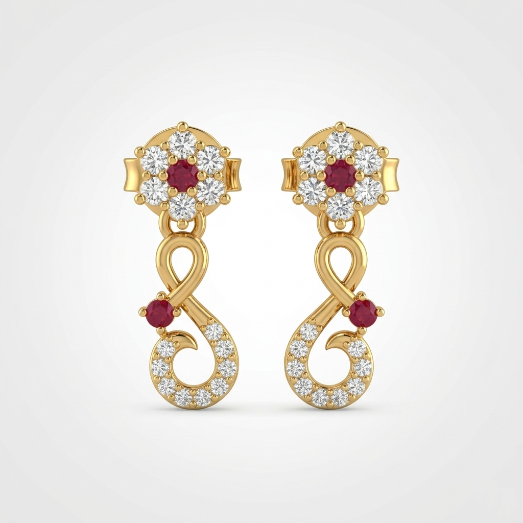 Gold-Tone Infinity Link Necklace Set