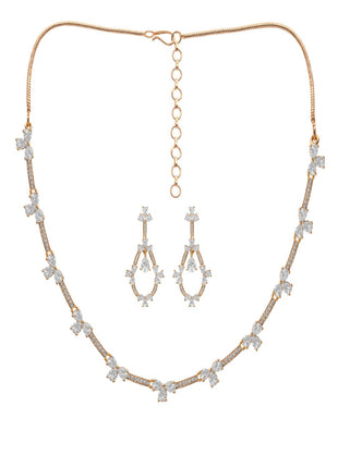 Crimson Red And White Designer Necklace Set By 2wist Designs