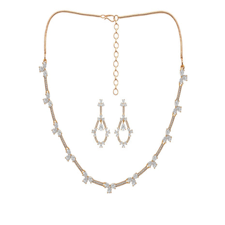 Crimson Red And White Designer Necklace Set By 2wist Designs