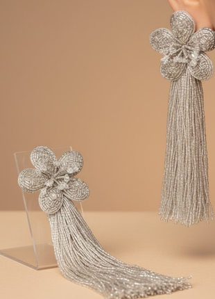 Celestial Star Pink Crystal Drop Earrings By 2wist Designs