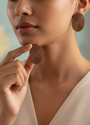 Midnight Black Layered Bead Bracelet By 2wist Designs