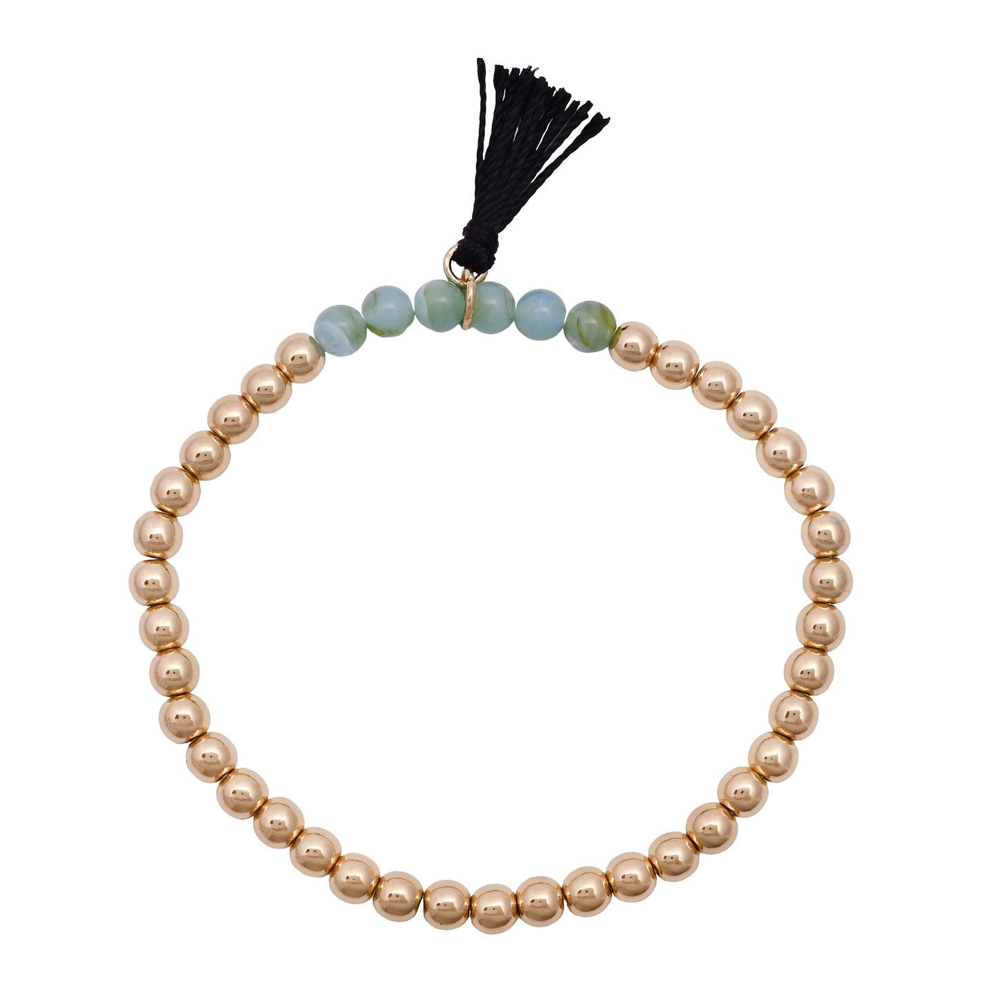 Gold Toned Bracelet Set Of 5