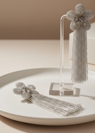 Celestial Star Pink Crystal Drop Earrings By 2wist Designs