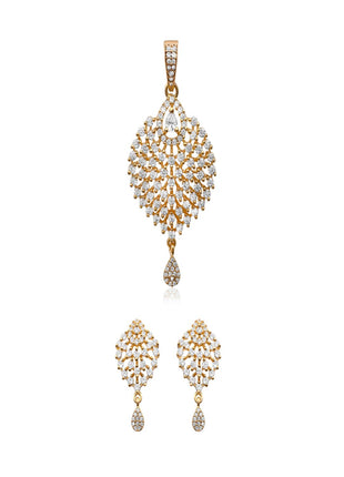 Crimson Red Pearl Statement Pendant Set By 2wist Designs