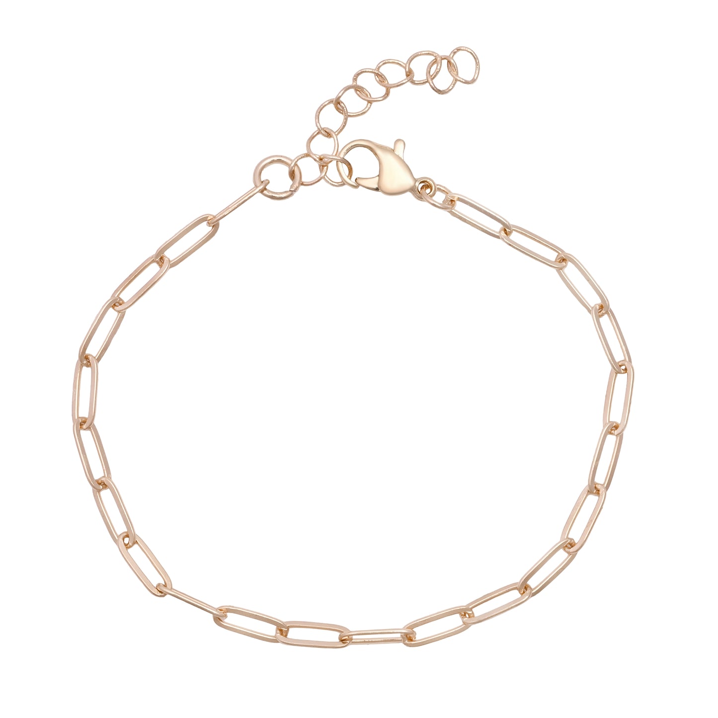 Gold Link Bracelet Set Of 2