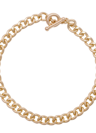 Gold Toned Brass Bracelet Set Of 5