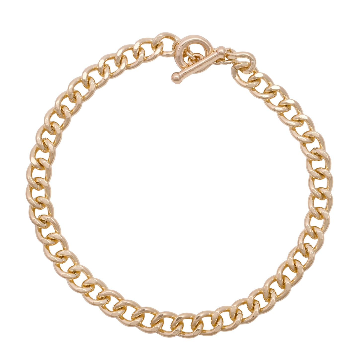Gold Toned Bracelet Set Of 5