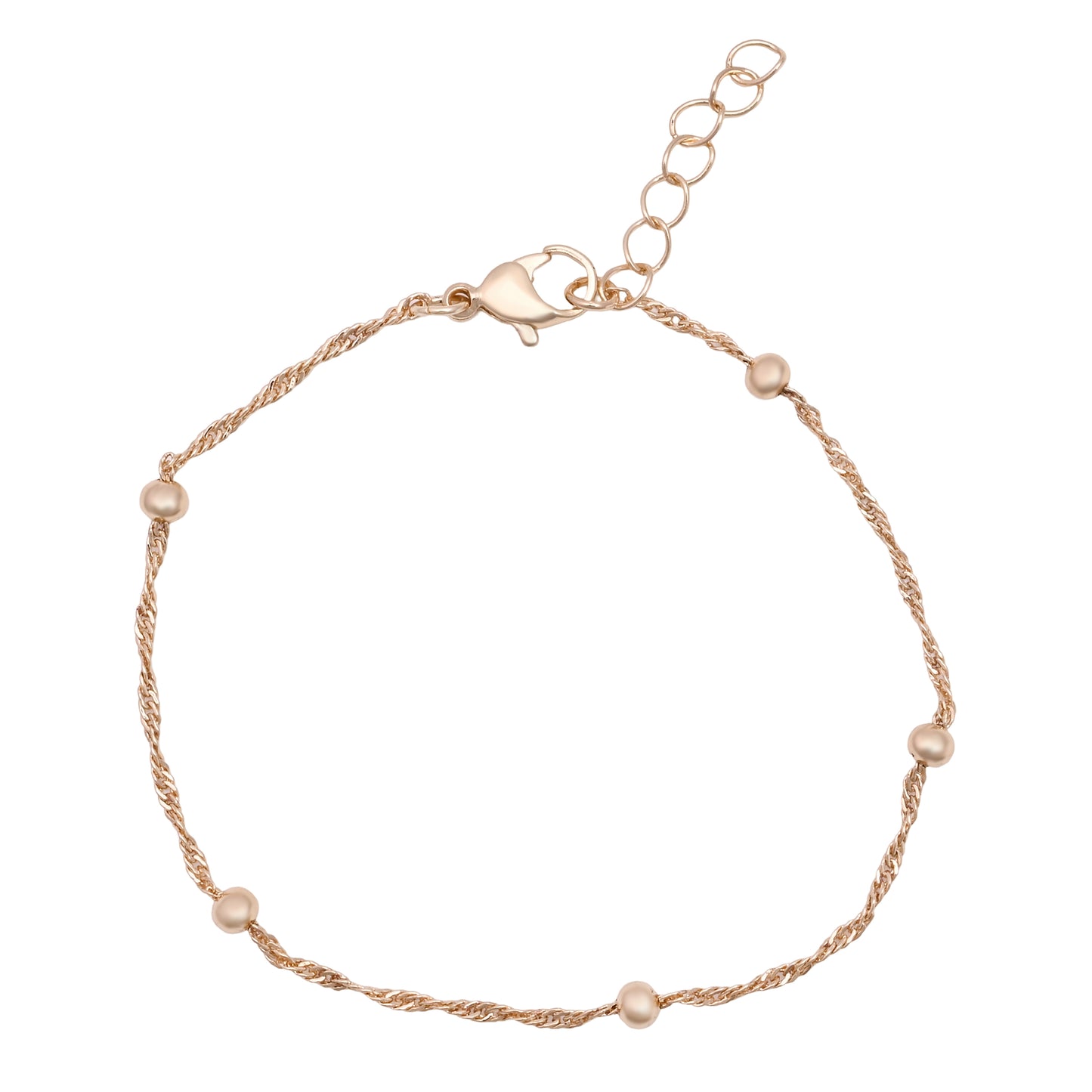 Gold Multistrand Bracelet Set Of 3
