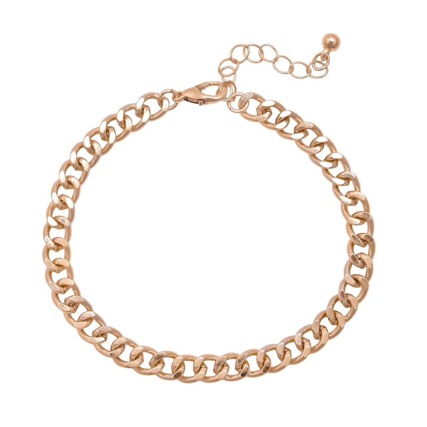 Gold Charm Bracelet Set Of 5