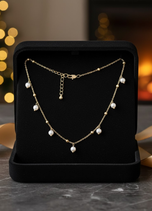 Dainty Crystal Drop Choker Necklace By 2wist Designs