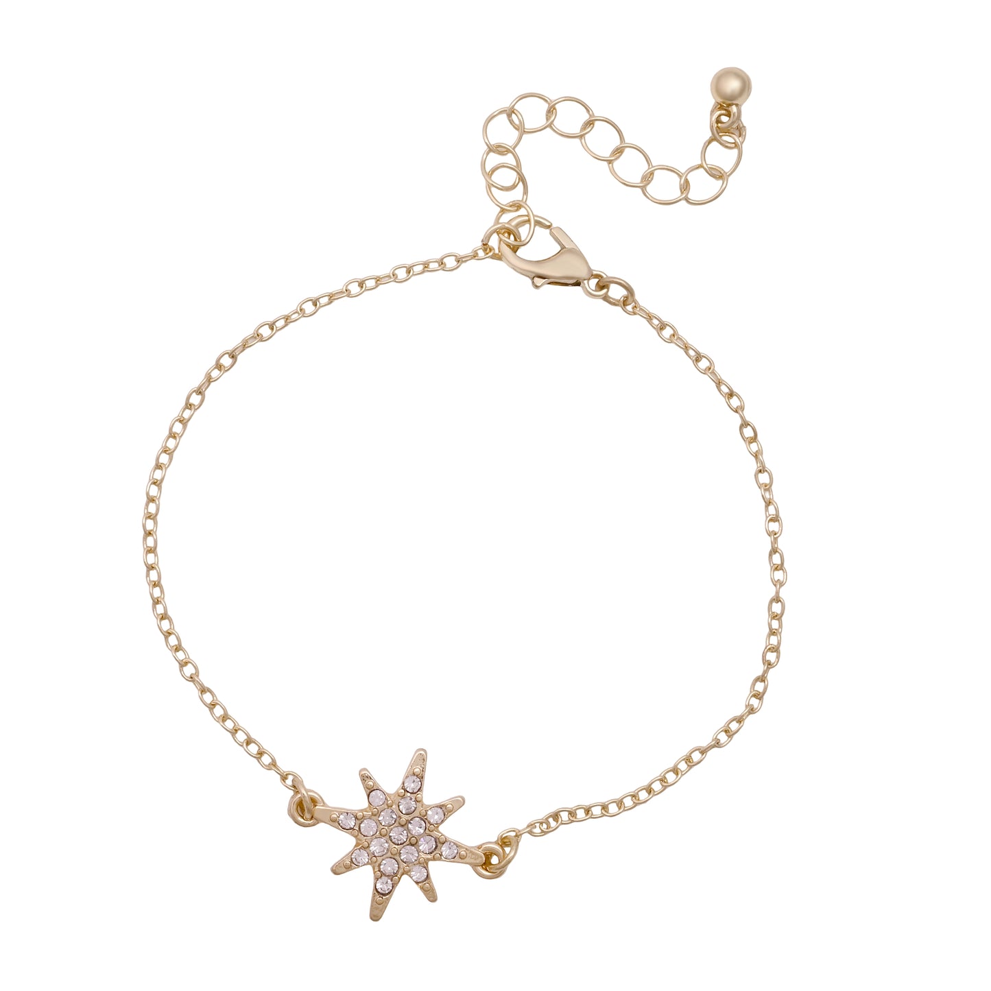 Gold Toned Bracelet Set Of 5