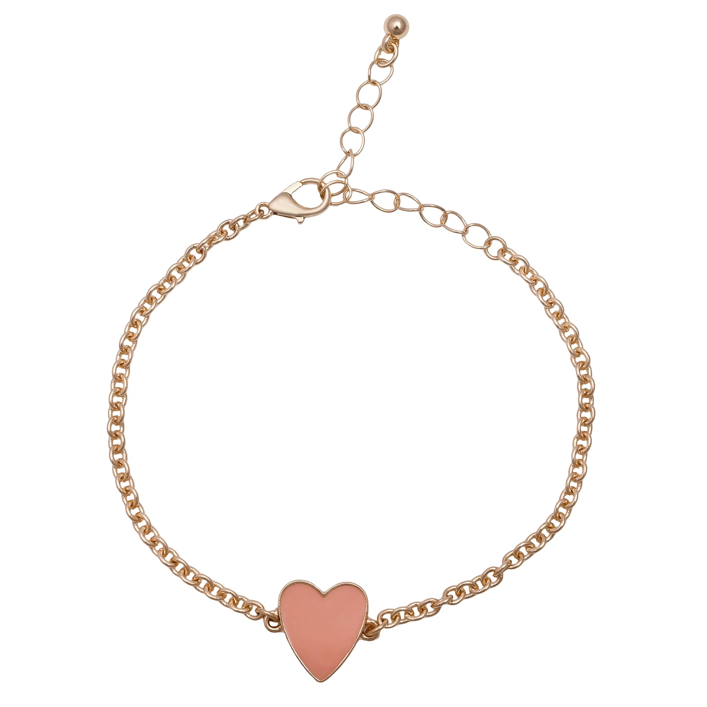 Gold Charm Bracelet Set Of 5