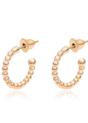 Gold Tone Necklace And Multi Earring Combo Set