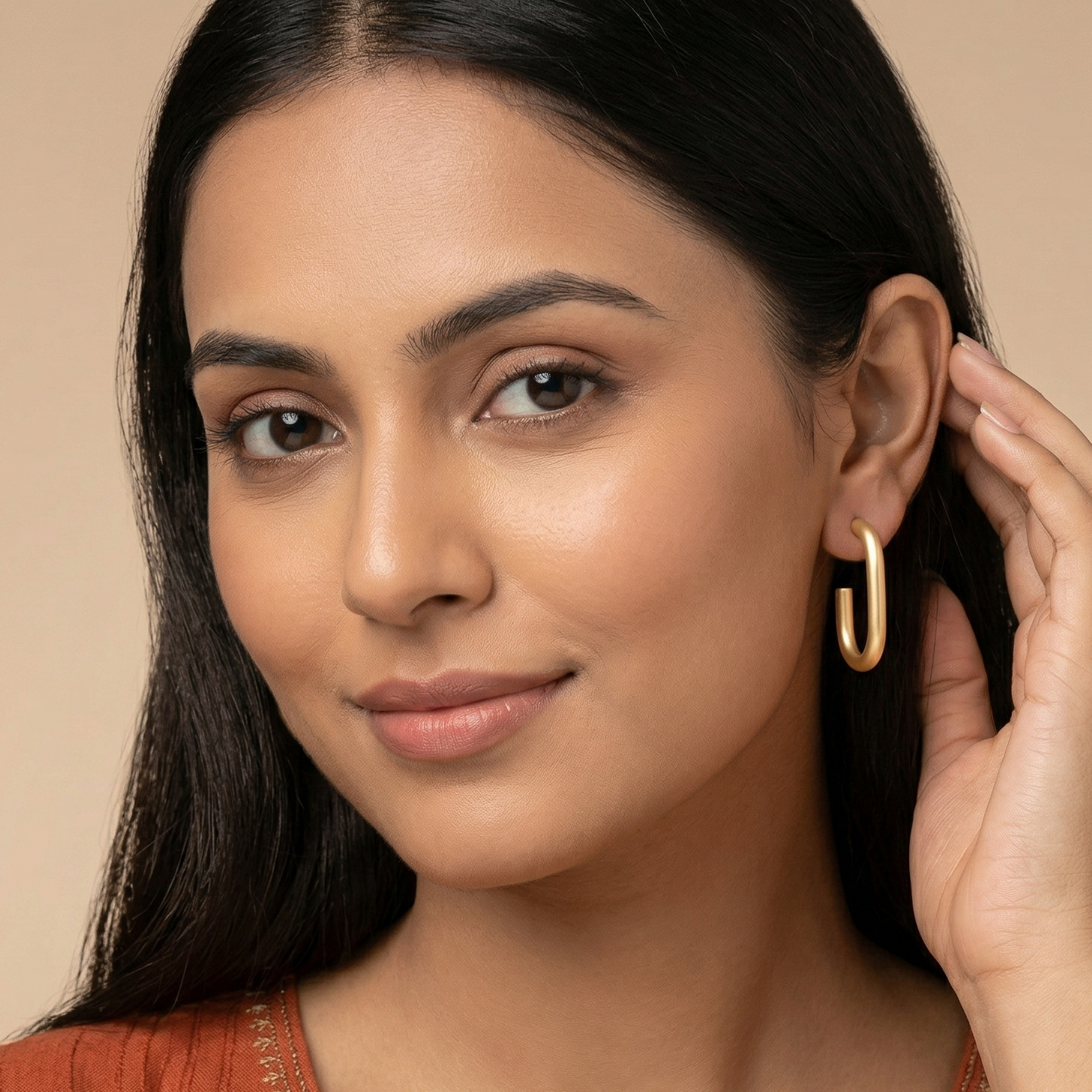 Gold And Silver Plated Hoop Set Of 3