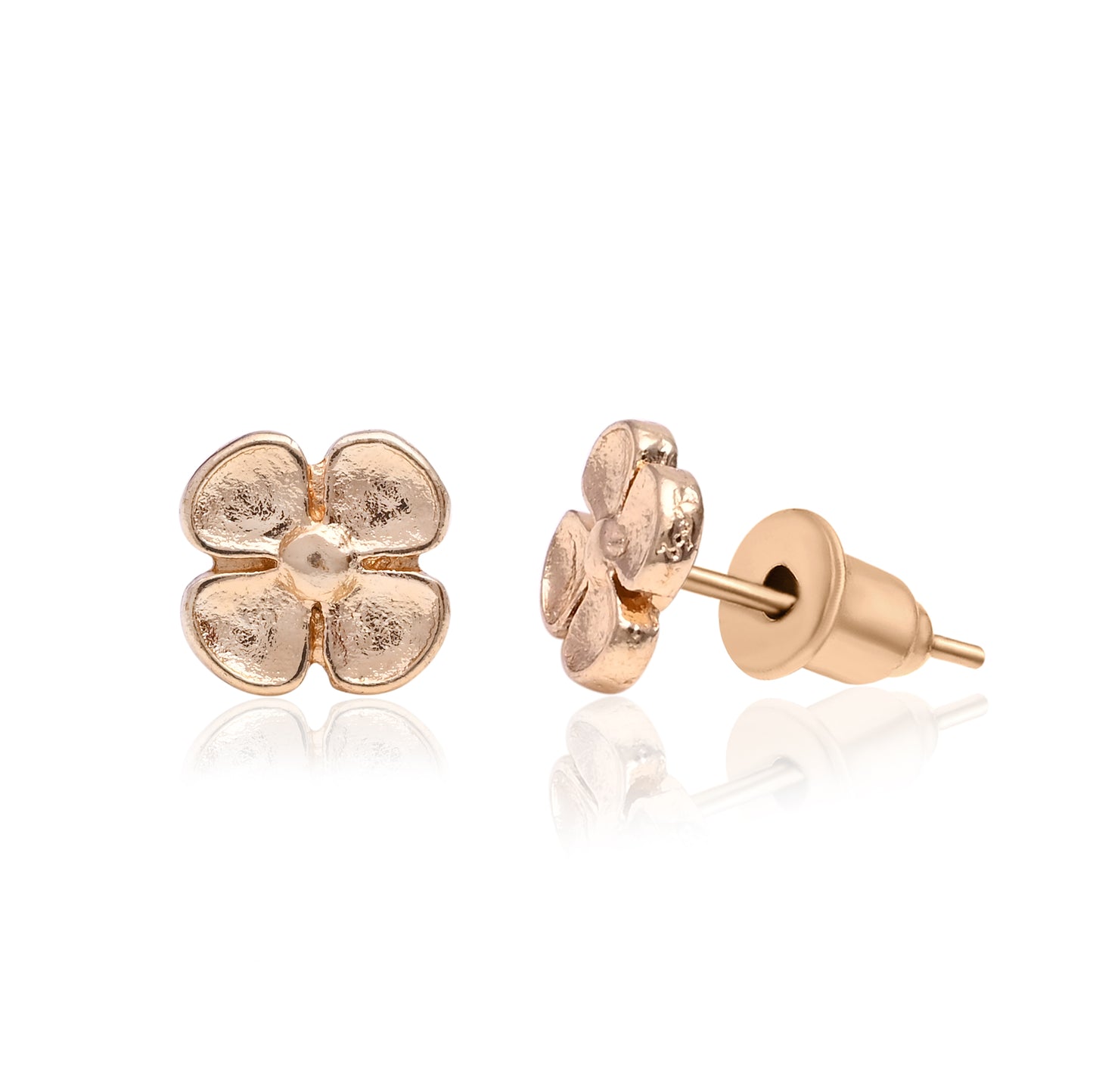 Gold Plated Stud And Hoop Set Of 6