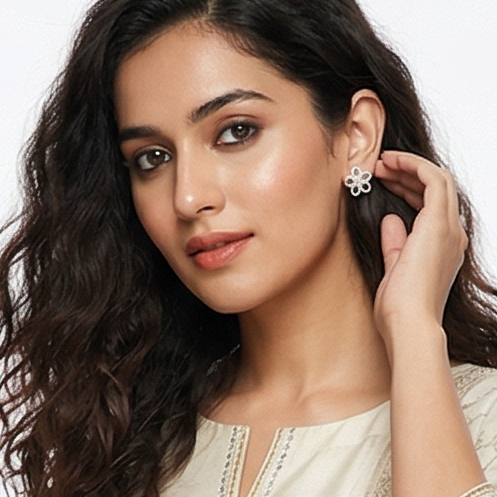 Gold Plated Stud And Hoop Set Of 6 Set