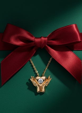 Hamsa Hand CZ Pendant Necklace By 2wist Designs