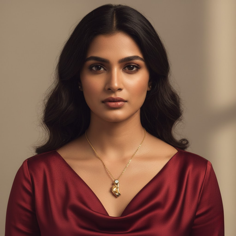 Korean Heart CZ Pendant Necklace By 2wist Designs