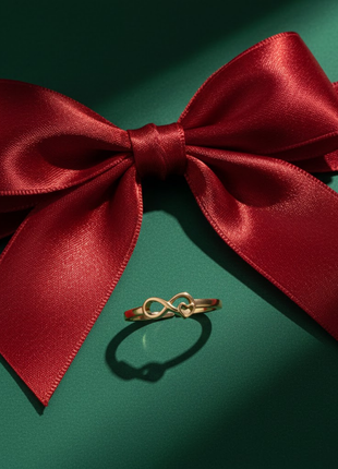 Infinity Heart Ring By 2wist Designs