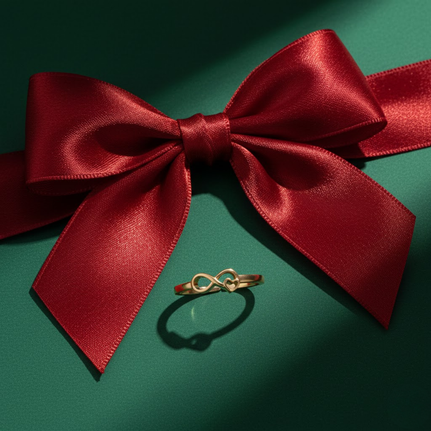 Infinity Heart Ring