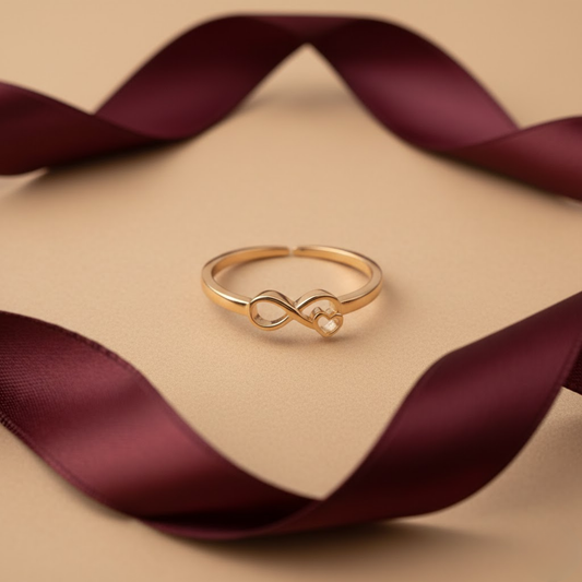 Infinity Heart Ring