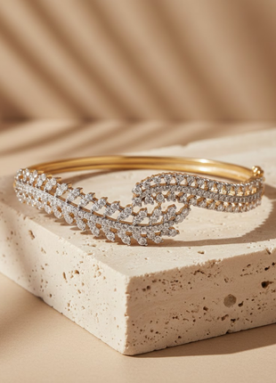 Elegant Modern Crimson Pearl Bead Bangle By 2wist Designs