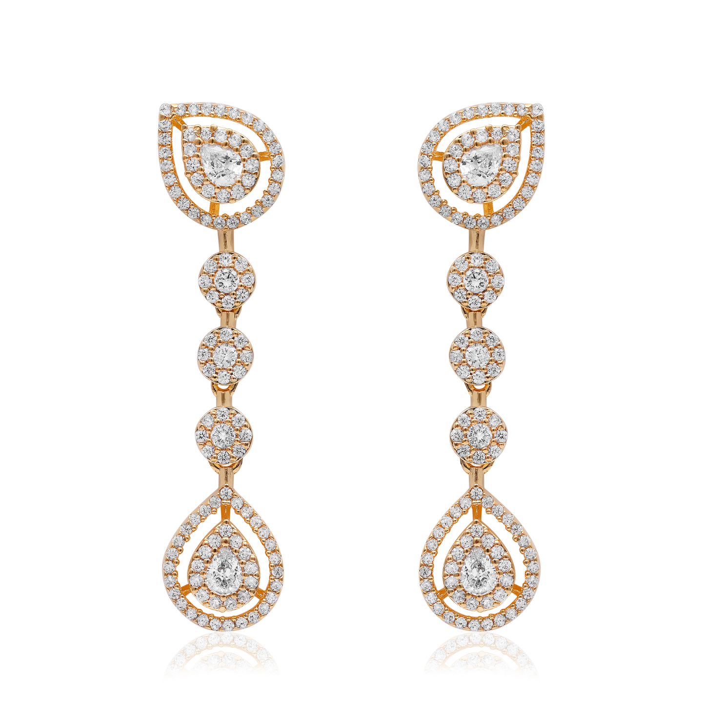 White Pearl Beaded Necklace Set