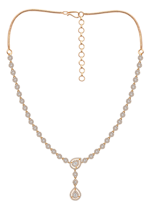 White Pearl Beaded Necklace Set By 2wist Designs