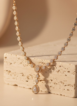 White Pearl Beaded Necklace Set By 2wist Designs