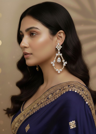 Crimson Red And White Designer Necklace Set By 2wist Designs