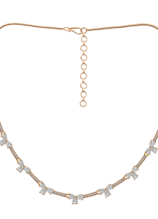 Crimson Red And White Designer Necklace Set By 2wist Designs