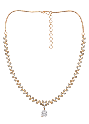 Crimson Red And White Statement Necklace Set By 2wist Designs