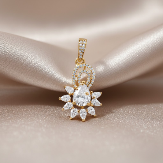 Crimson Pearl Fashion Pendant Set