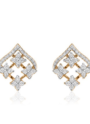 Golden Crimson White Bead Pendant Set By 2wist Designs