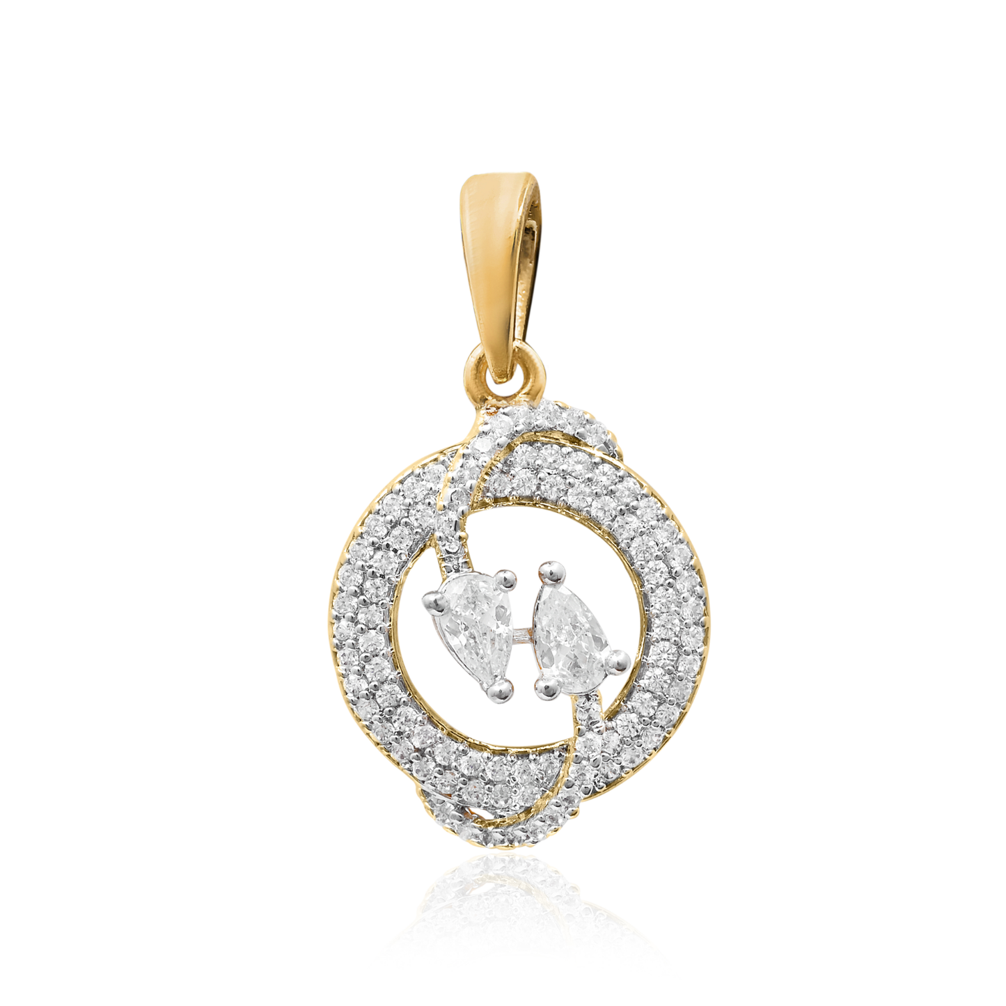 Crimson Pearl Elegant Pendant Set