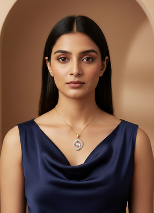 Crimson Pearl Elegant Pendant Set By 2wist Designs