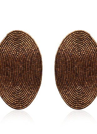 Midnight Black Layered Bead Bracelet By 2wist Designs