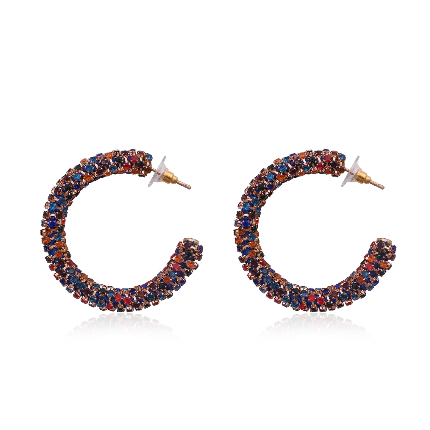 Multicolor Crystal Hoop