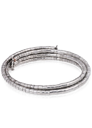 Snake Chain Coil Wrap Bracelet By 2wist Designs