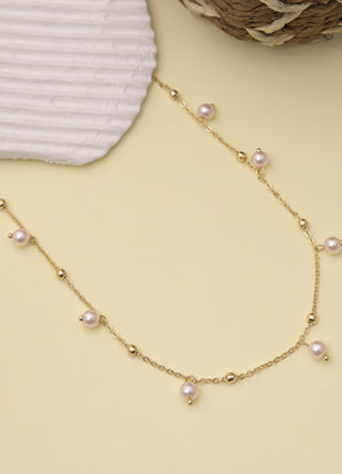 Dainty Crystal Drop Choker Necklace By 2wist Designs