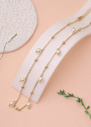 Dainty Crystal Drop Choker Necklace By 2wist Designs