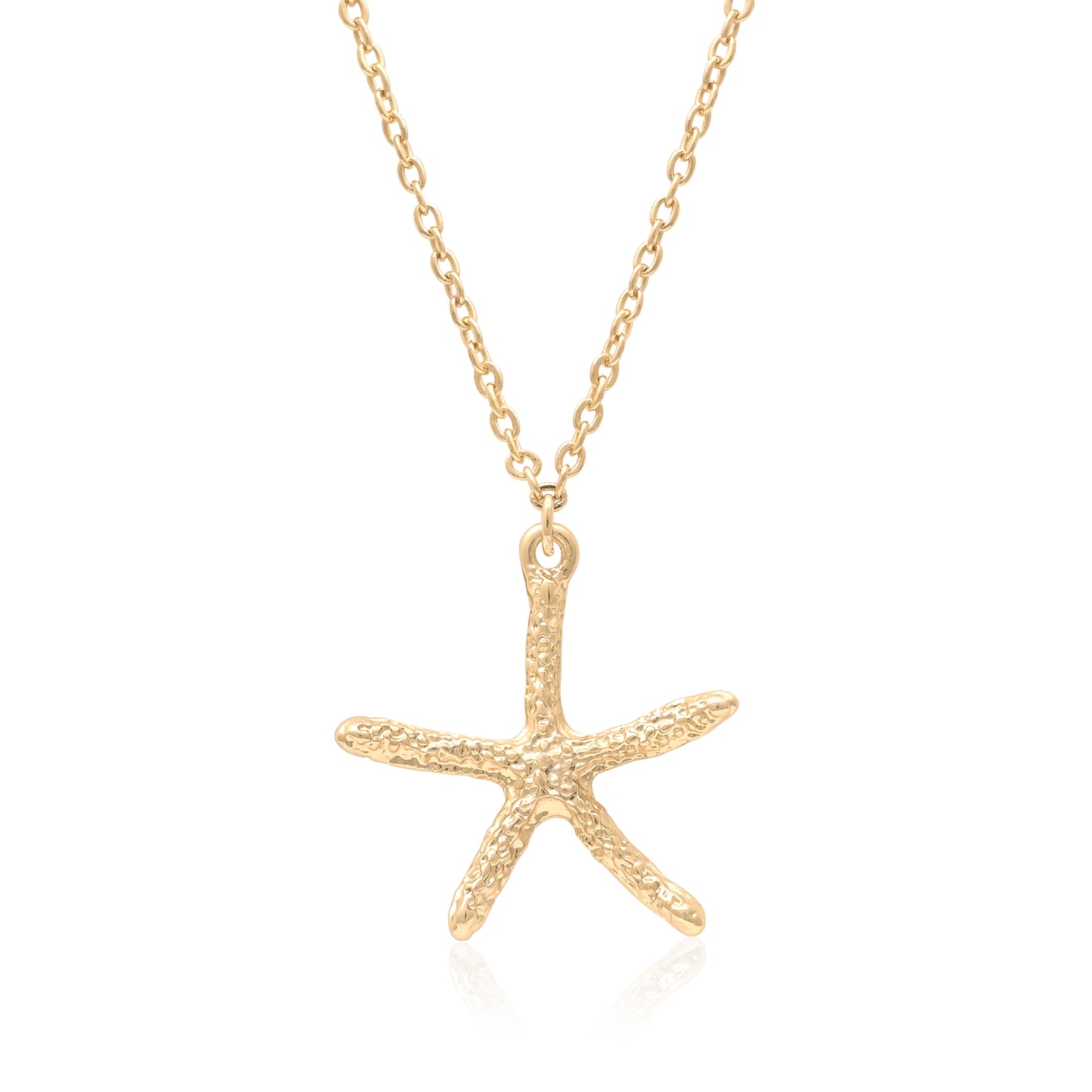 Starfish Sea Life Pendant Necklace
